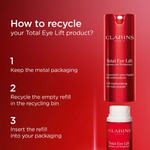 15ml ric Clarins TOTAL EYE LIFT Crema per gli occhi 8 di 8 Crema per gli occhi