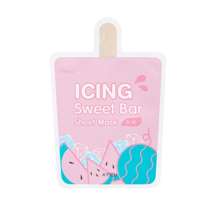 21 G A'PIEU ICING SWEET BAR SHEET MASK Maschera in Tessuto all'Anguria  1 di 1 