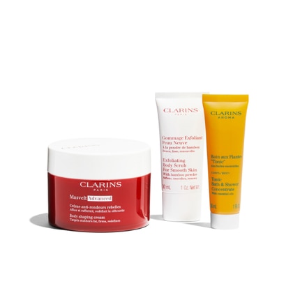 200ml+30ml+30ml Clarins PROGRAMMA ADIPOSITÀ LOCALIZZATE Cofanetto Regalo  1 di 3 