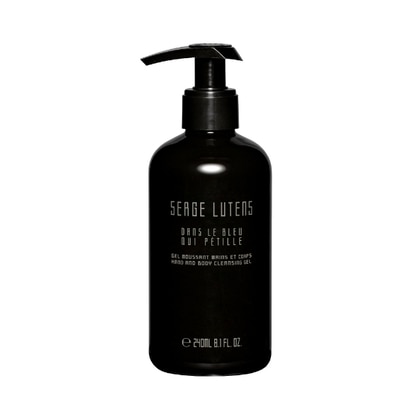 240 ML Serge Lutens DANS LE BLEU QUI PÉTILLE Gel Detergente Mani e Corpo  1 di 3 