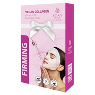 10x22g Stay Well CLASSIC MASK VEGAN COLLAGEN FIRMING Cofanetto Regalo  1 di 2 