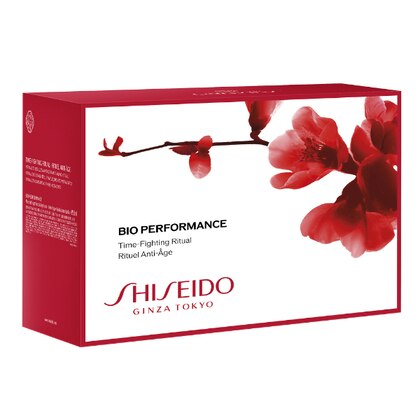 50ml+15ml+30ml+10ml Shiseido BIO-PERFORMANCE POUCH SET SET BOP ADVANC SUPER REVIT CRM  1 di 3 