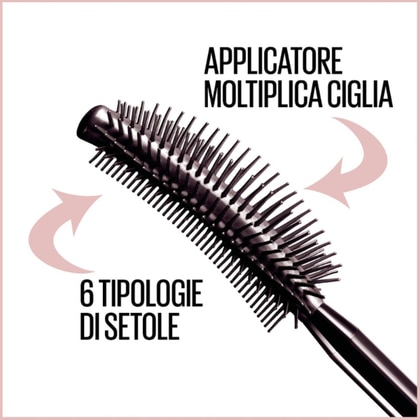 4,5 ML MAYBELLINE LASH SENSATIONAL Mini Mascara Ciglia Sensazionali  1 di 6 