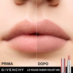  Givenchy LE ROUGE SHEER VELVET ROSSETTO MATT  3 di 3 ROSSETTO MATT