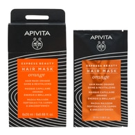 20 ML Apivita EXPRESS HAIR SHINE & REVITALIZING Maschera Capelli  1 di 2 