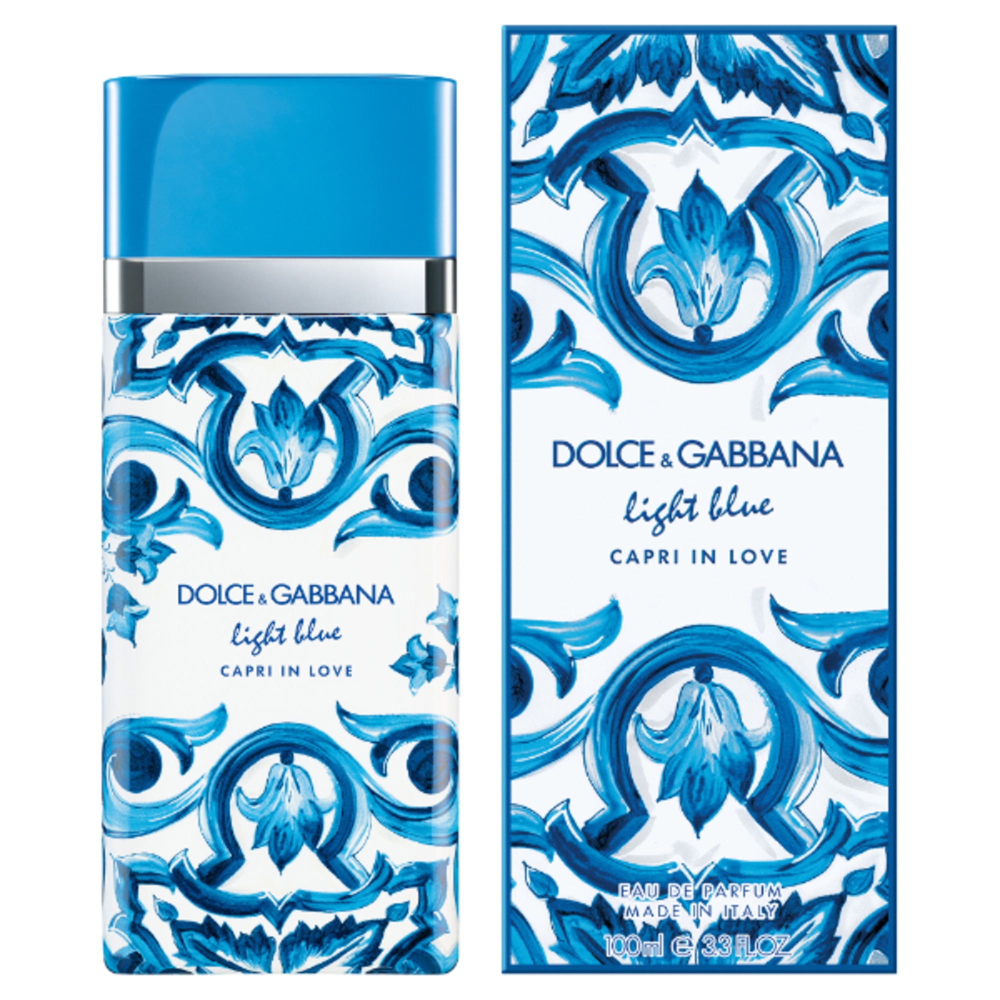 100 ML Dolce&Gabbana LIGHT BLUE CAPRI IN LOVE Eau De Parfum 1 di 7