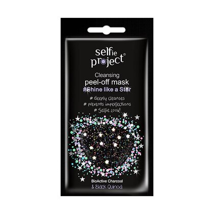 12 ML Selfie Project SHINE LIKE A STAR Maschera Viso Galaxy  1 di 3 