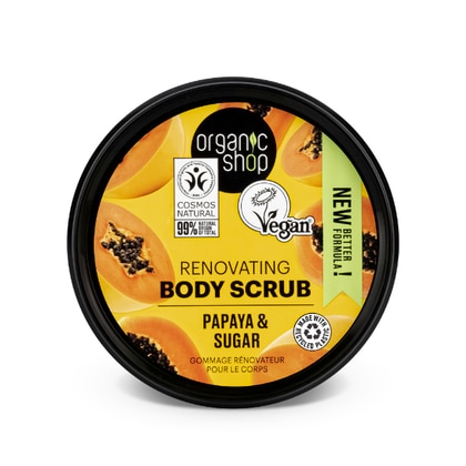  Organic Shop SCRUB CORPO Papaya E Zucchero  1 di 3 