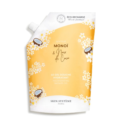 500 ML Marionnaud SKIN.SYSTÈME PARIS BATH & BODY Ricarica Gel Doccia Idratante Monoi & Cocco  1 di 1 