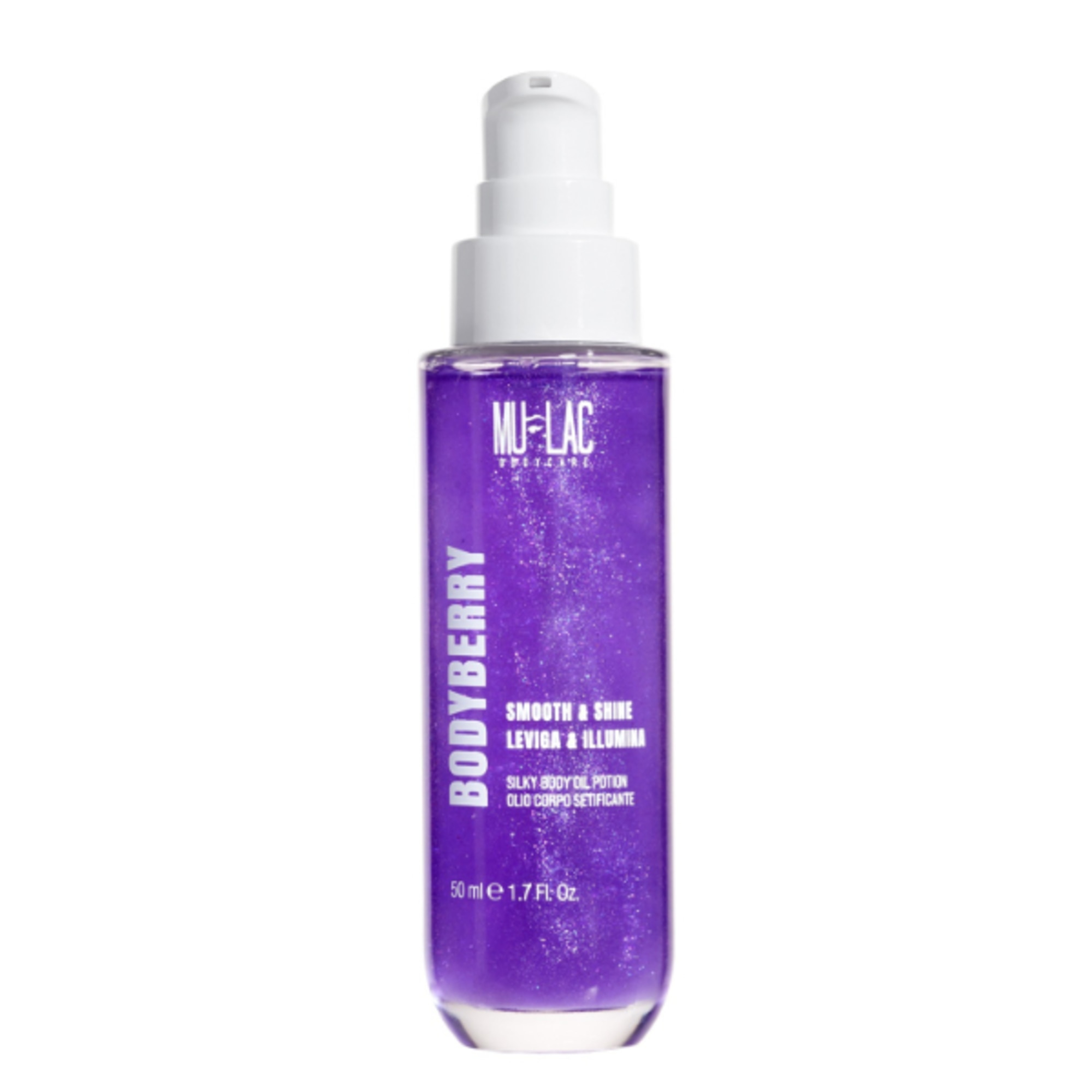 50 ML Mulac BODYBERRY Olio Corpo Setificante 1 di 3