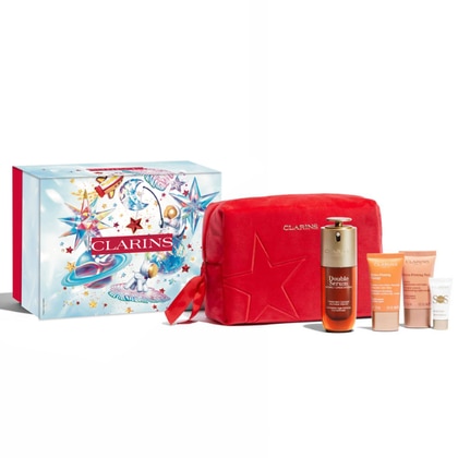  Clarins COLLEZIONE DOUBLE SERUM & EXTRA-FIRMING Cofanetto Regalo  1 di 3 