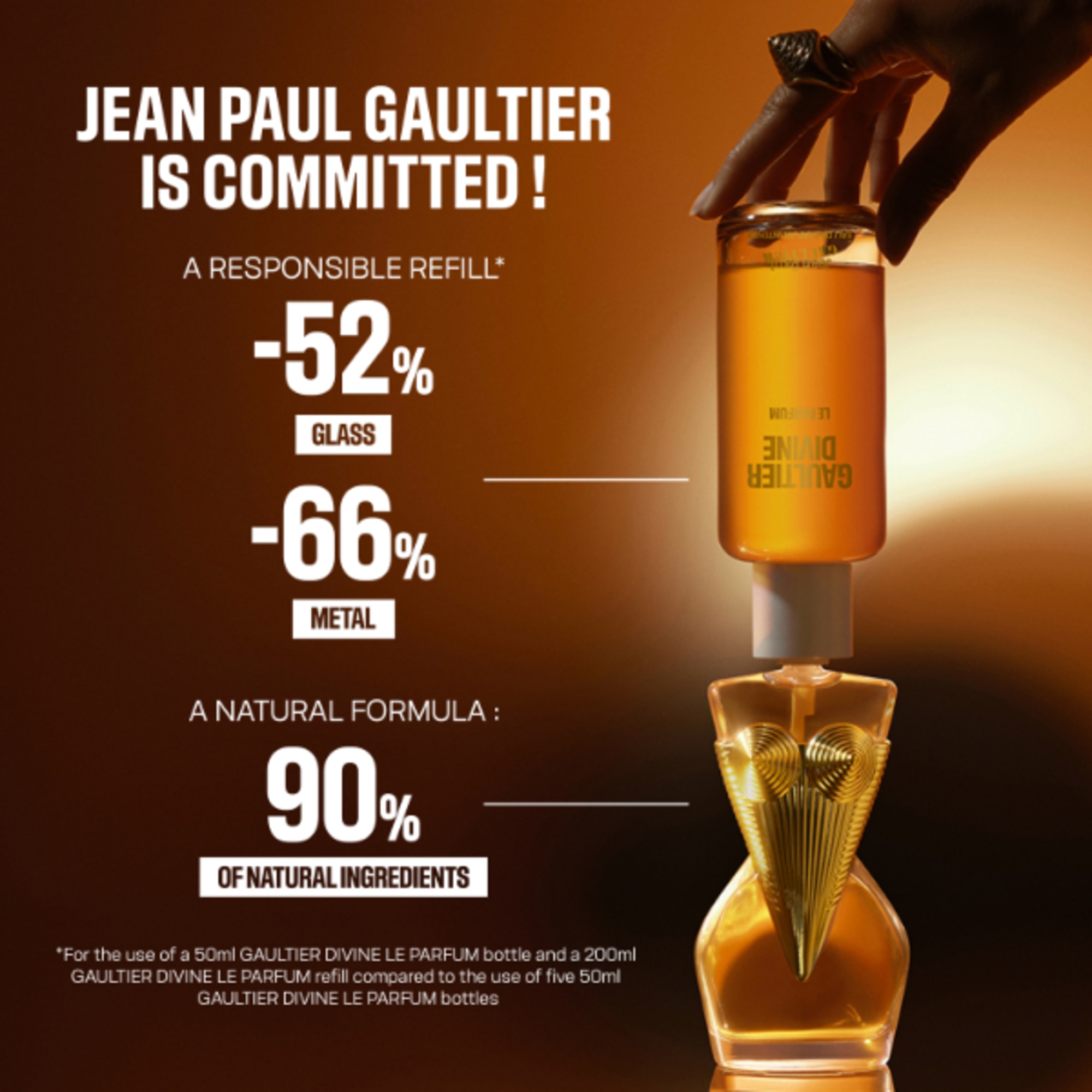 200ml ric Jean Paul Gaultier GAULTIER DIVINE Eau De Parfum Intense 5 di 7 Eau De Parfum Intense