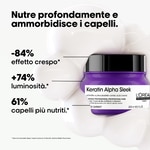 250 ML L'Oreal Professionnel ALPHA SLEEK Maschera 3 di 7 Maschera