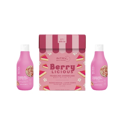  Intra FRAGOLINA CHEESECAKE SCENTED BODY KIT Cofanetto Regalo  1 di 2 