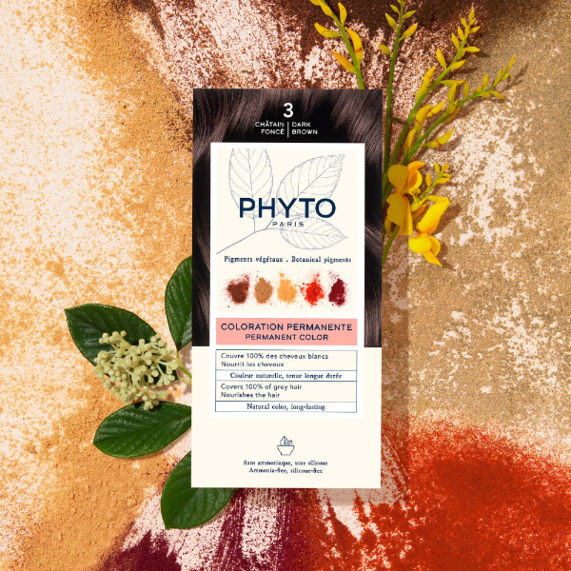  Phyto PHYTOCOLOR Colorazione Permanente  1 di 3 