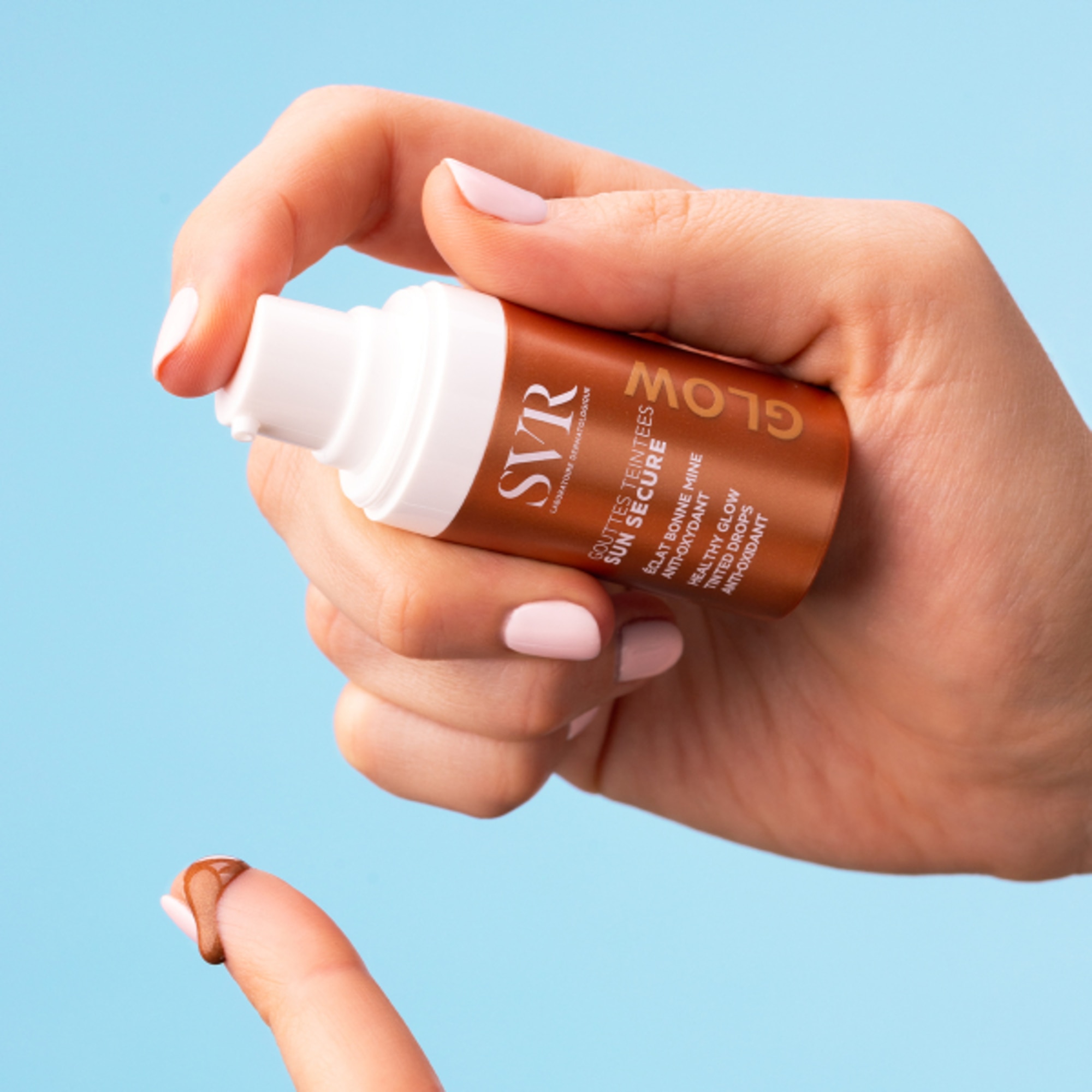 15 ML Svr SUN SECURE Gouttes Teintées  1 di 2 