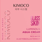50 ML KIMOCO GLASS SKIN Luminous Aqua Cream - Crema Gel Nutriente Viso  2 di 3 Luminous Aqua Cream - Crema Gel Nutriente Viso