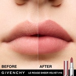  Givenchy LE ROUGE SHEER VELVET RICARICA ROSSETTO MATT  2 di 3 ROSSETTO MATT