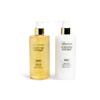 300ml+300ml IDC SCENTED BATH GOLD SHOWER DUO Cofanetto Regalo  1 di 2 