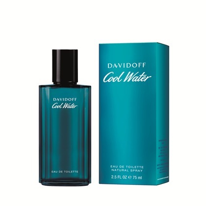 75 ML Davidoff COOL WATER EDT    SP Cool Water Eau De Toilette  Spray   75 Ml  1 di 3 