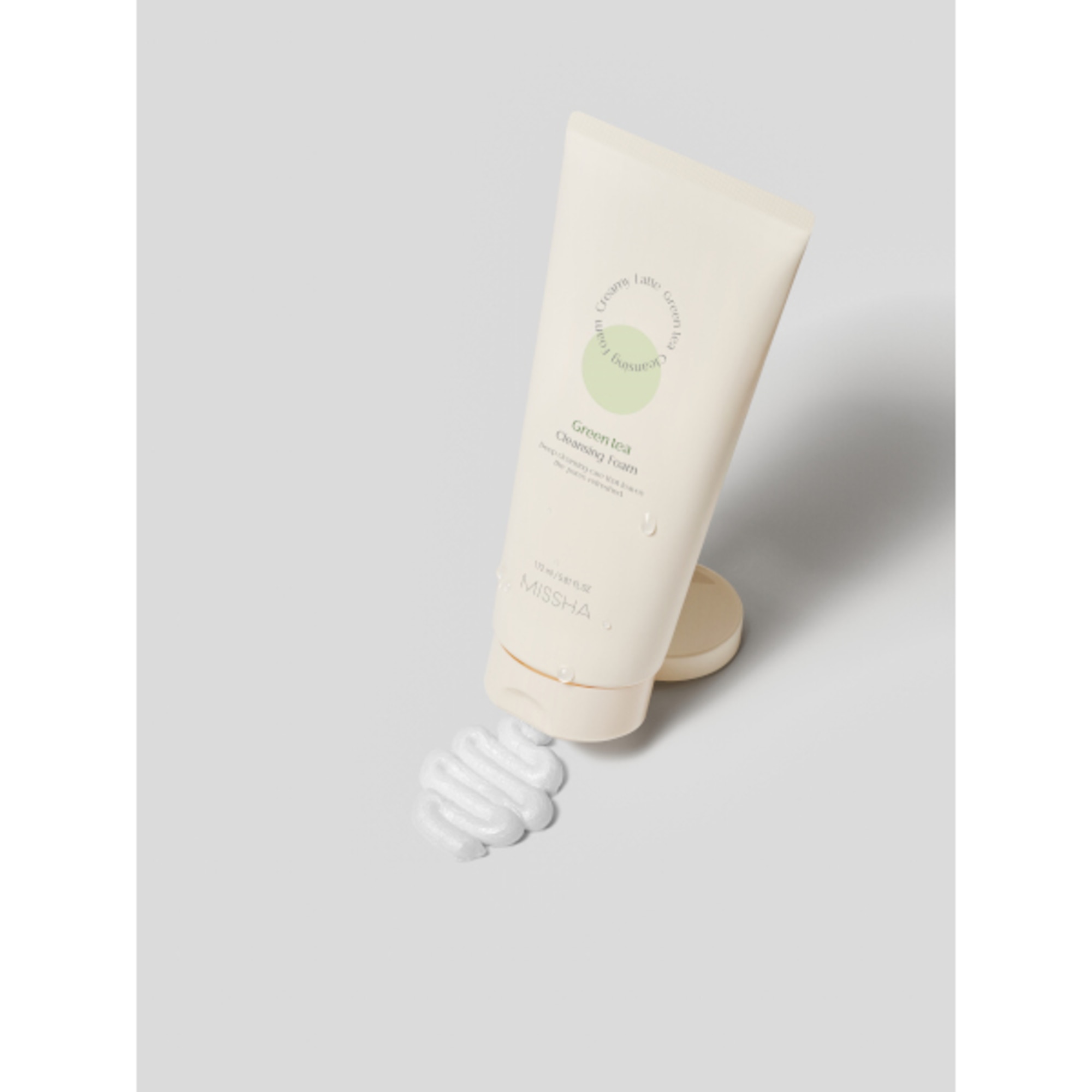 Schiuma Detergente al Tè Verde