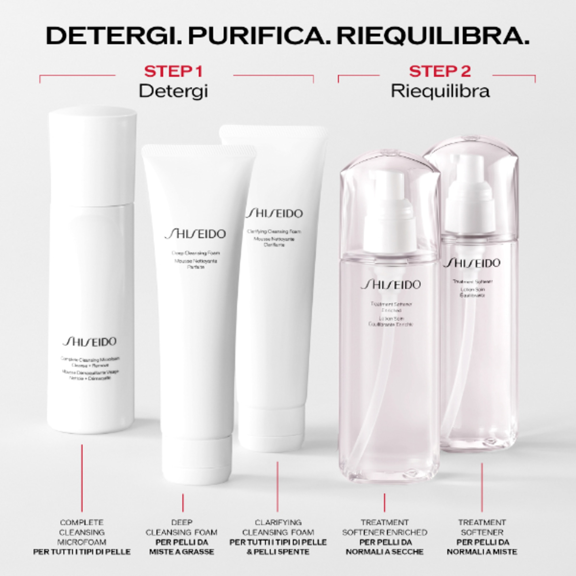 125 ML Shiseido DEEP CLEANSING FOAM Detergente Schiumogeno per il Viso Rinfrescante 6 di 8 Detergente Schiumogeno per il Viso Rinfrescante