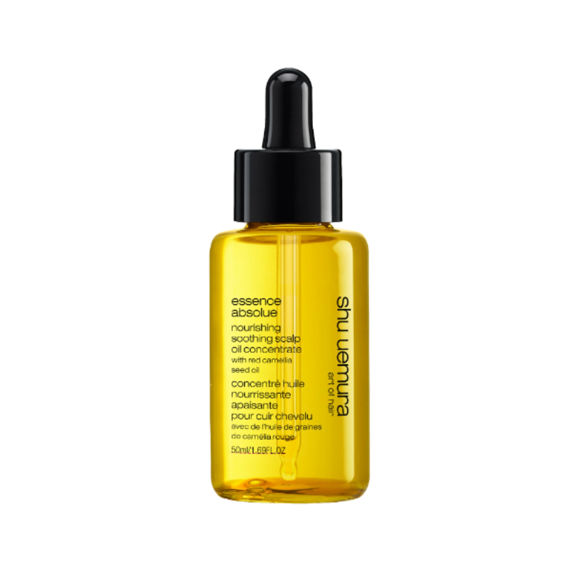 50 ML Shu Uemura ESSENCE ABSOLUE Olio Nutriente Lenitivo Concnetrato per Cuoio Capelluto 1 di 3