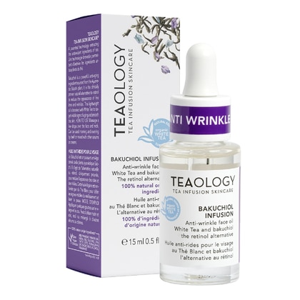 15 ML Teaology BAKUCHIOL INFUSION Siero Viso Anti-rughe  1 di 3 