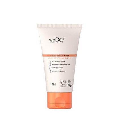 100 ML We Do RICH & REPAIR MASK - MASCHERA PER CAPELLI CRESPI O MOLTO DANNEGGIATI Maschera Capelli  1 di 2 