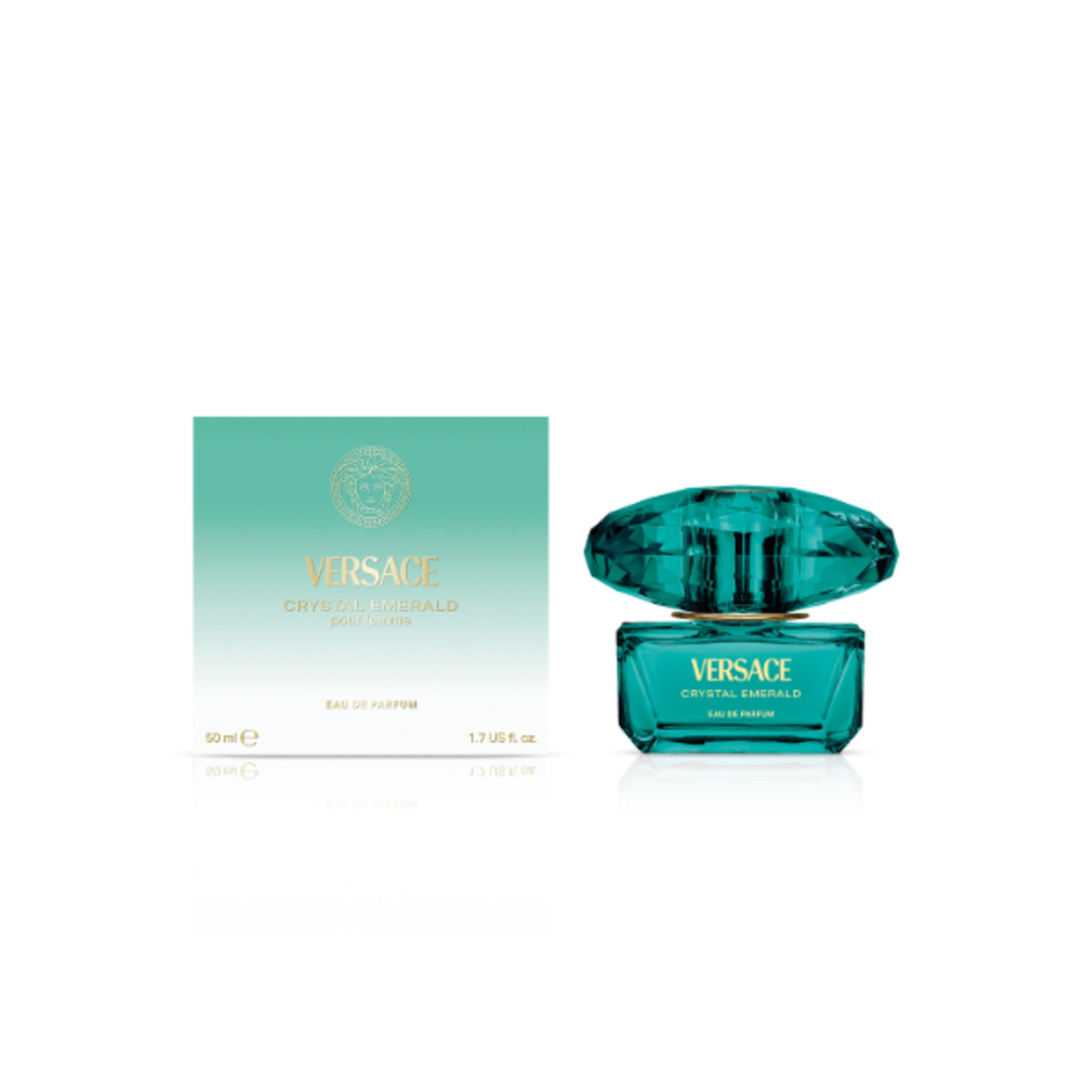 50 ML Versace CRYSTAL EMERALD Eau De Parfum  1 di 2 