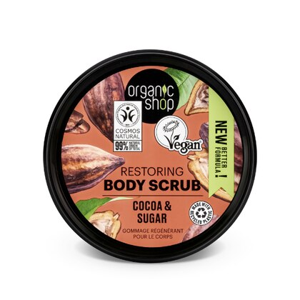  Organic Shop SCRUB CORPO Belgian Chocolate  1 di 3 