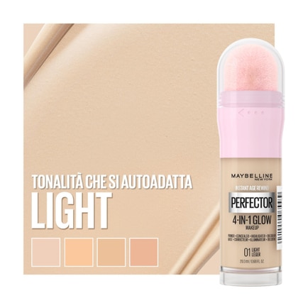  MAYBELLINE INSTANT PERFECTOR GLOW Fondotinta  1 di 3 