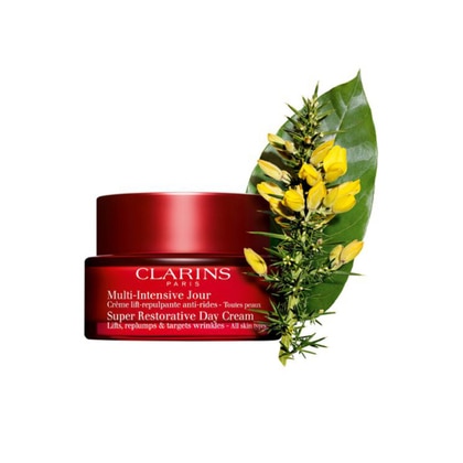 50 ML Clarins MULTI-INTENSIVE CREMA ANTIETÀ GIORNO TUTTI I TIPI DI PELLE Crema Giorno Anti-età  1 di 3 