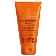 CREMA VISO ABBRONZANTE PROTEZIONE GLOBALE ANTI-ETÀ SPF30