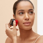  Shiseido HANATSUBAKI HAKE POLISHING FACE BRUSH Pennello Viso 4 Petali  2 di 3 Pennello Viso 4 Petali