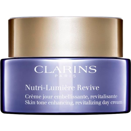 50 ML Clarins NUTRI-LUMIÈRE REVIVE Crema giorno rivitalizzante, tonificante e perfezionatrice per la pelle matura  1 di 3 