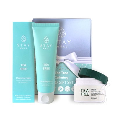 50ml+130ml Stay Well TEA TREE CALMING DUO SET Cofanetto Regalo  1 di 1 