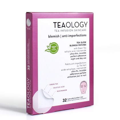 32 PCS Teaology TEA GLOW BLEMISH PATCH Patch Idrocolloidali Anti-Imperfezioni  1 di 1 