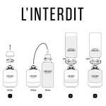 100 ML Givenchy L'INTERDIT Eau De Parfum Ricaricabile  2 di 5 Eau De Parfum Ricaricabile