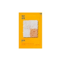 20 ML HOLIKA HOLIKA MASK SHEET - RICE Maschera Viso in Tessuto  1 di 2 