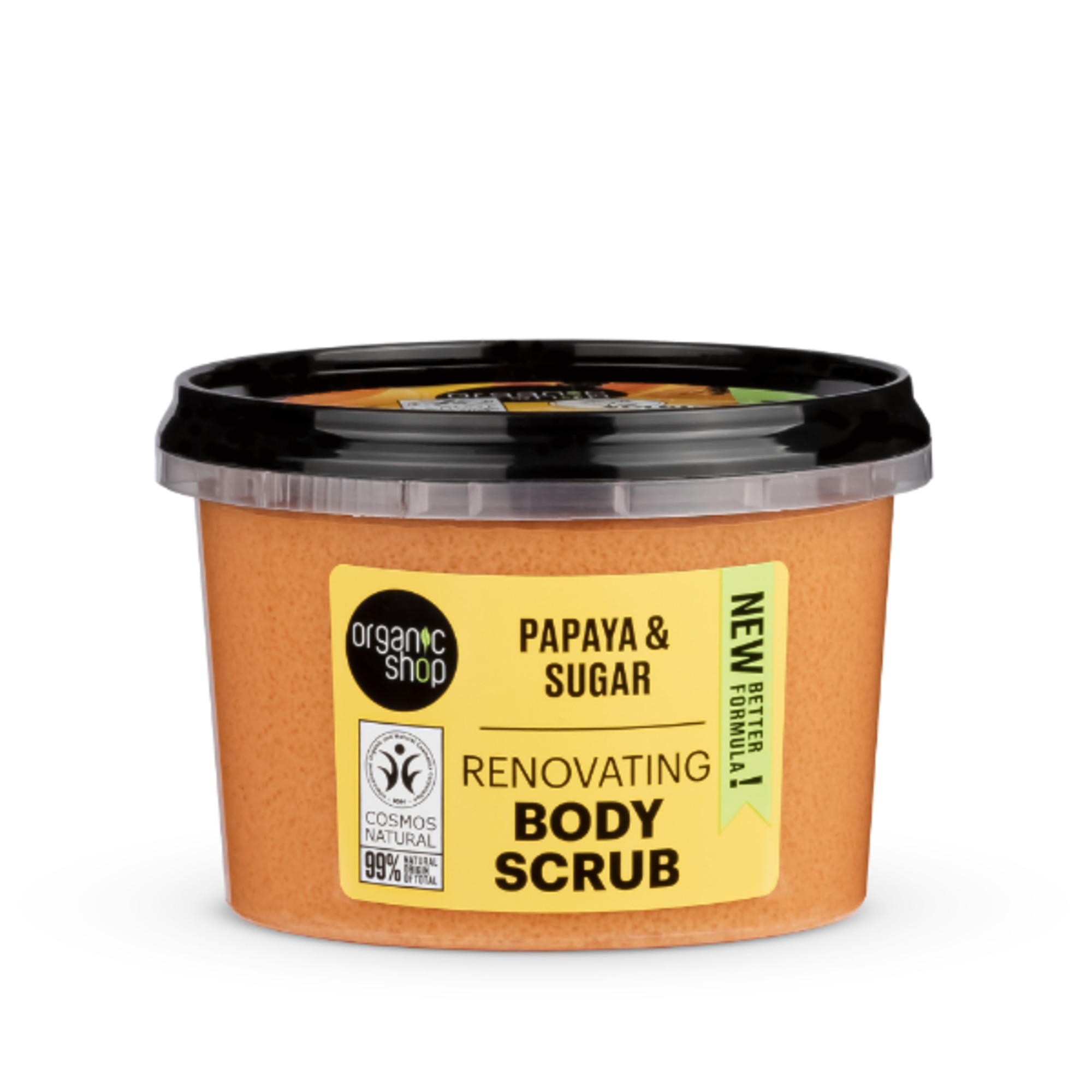 Organic Shop SCRUB CORPO Papaya E Zucchero 1 di 3
