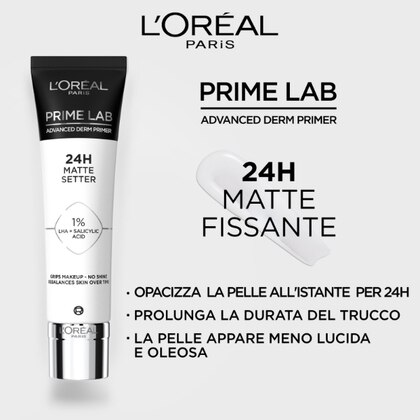 30 ML L'Oréal Paris PRIME LAB Primer Matte Setter 24H  1 di 3 