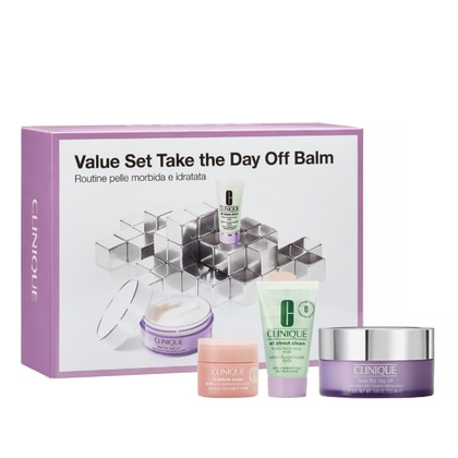 125ml+30ml+15ml Clinique TAKE THE DAY OFF BALM VALUE SET Cofanetto Regalo  1 di 2 