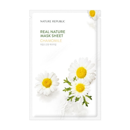 23 ML NATURE REPUBLIC REAL NATURE ALOE MASK SHEET Maschera In Tessuto  1 di 1 