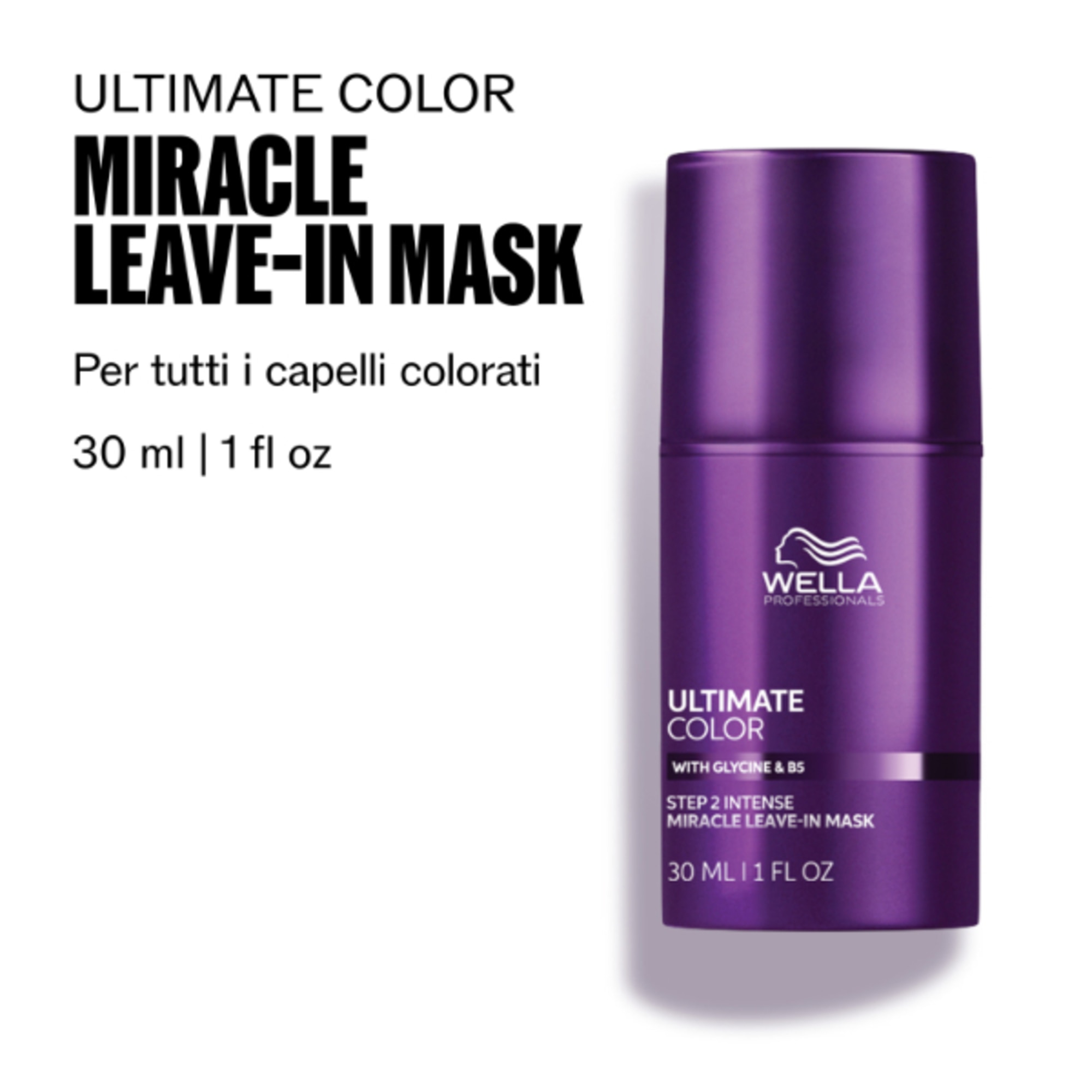 30 ML WELLA ULTIMATE COLOR Maschera per Capelli Colorati 1 di 8