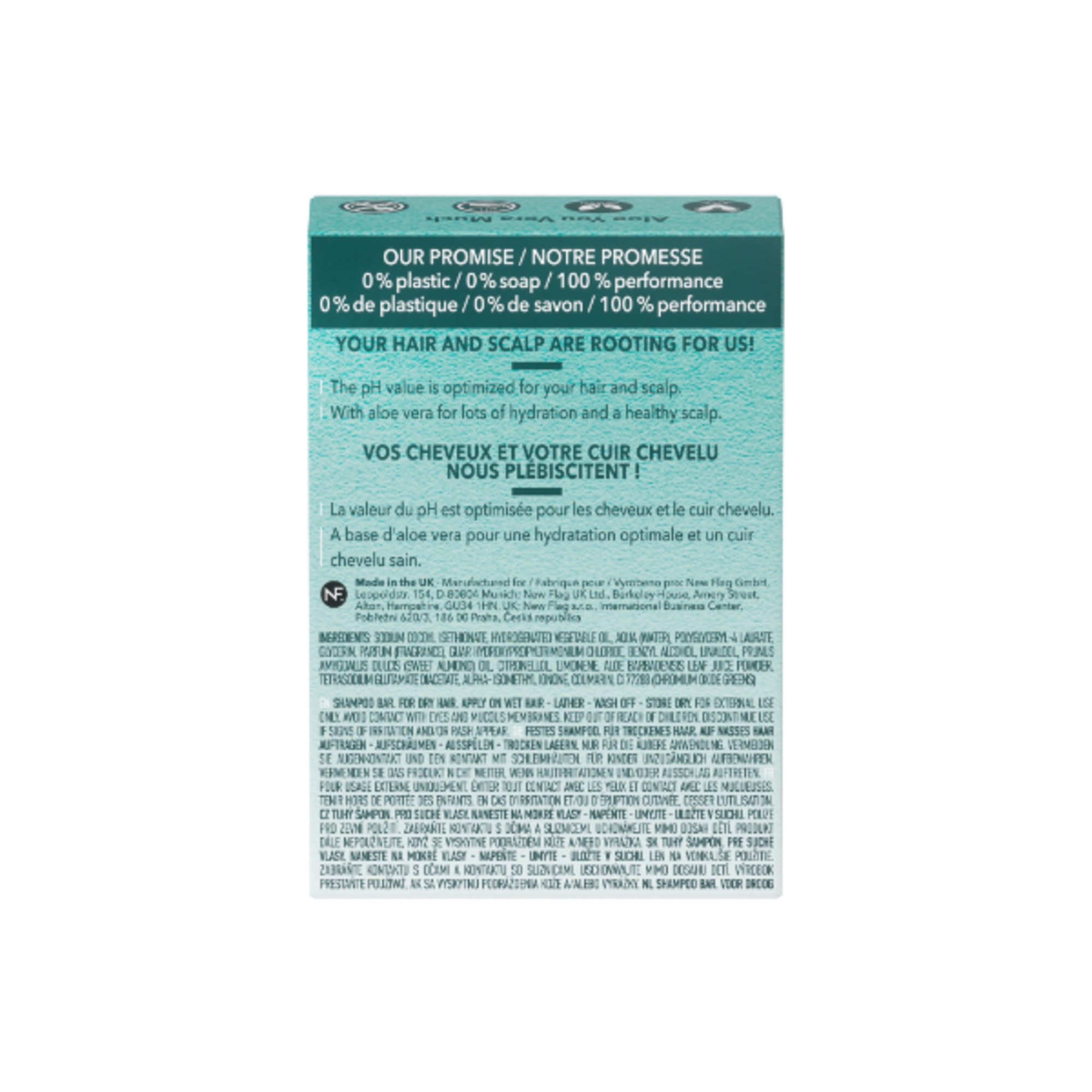 Shampoo Solido Aloe Vera