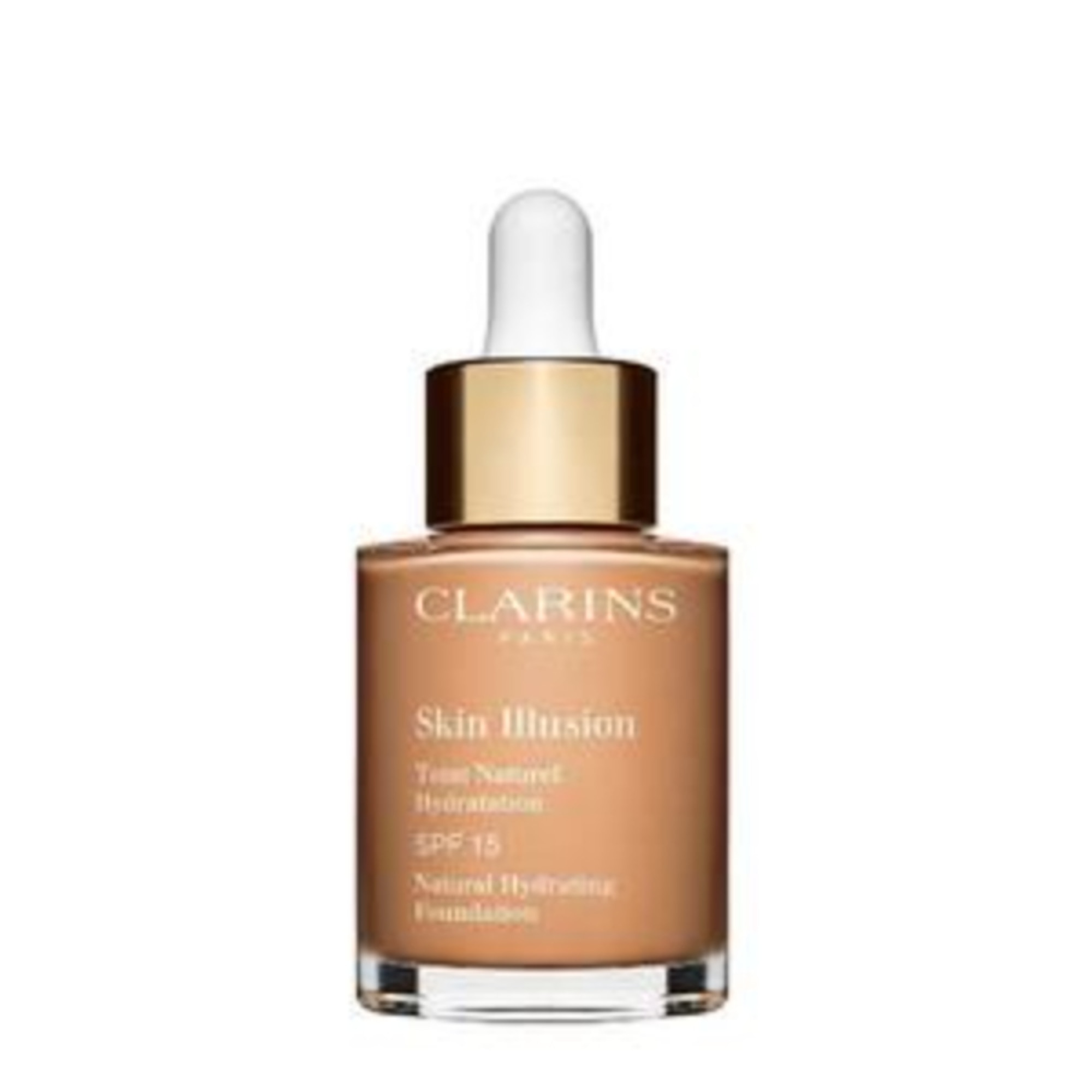Clarins SKIN ILLUSION Fondotinta Effetto pelle nuda e idratazione 1 di 2 Fondotinta Effetto pelle nuda e idratazione