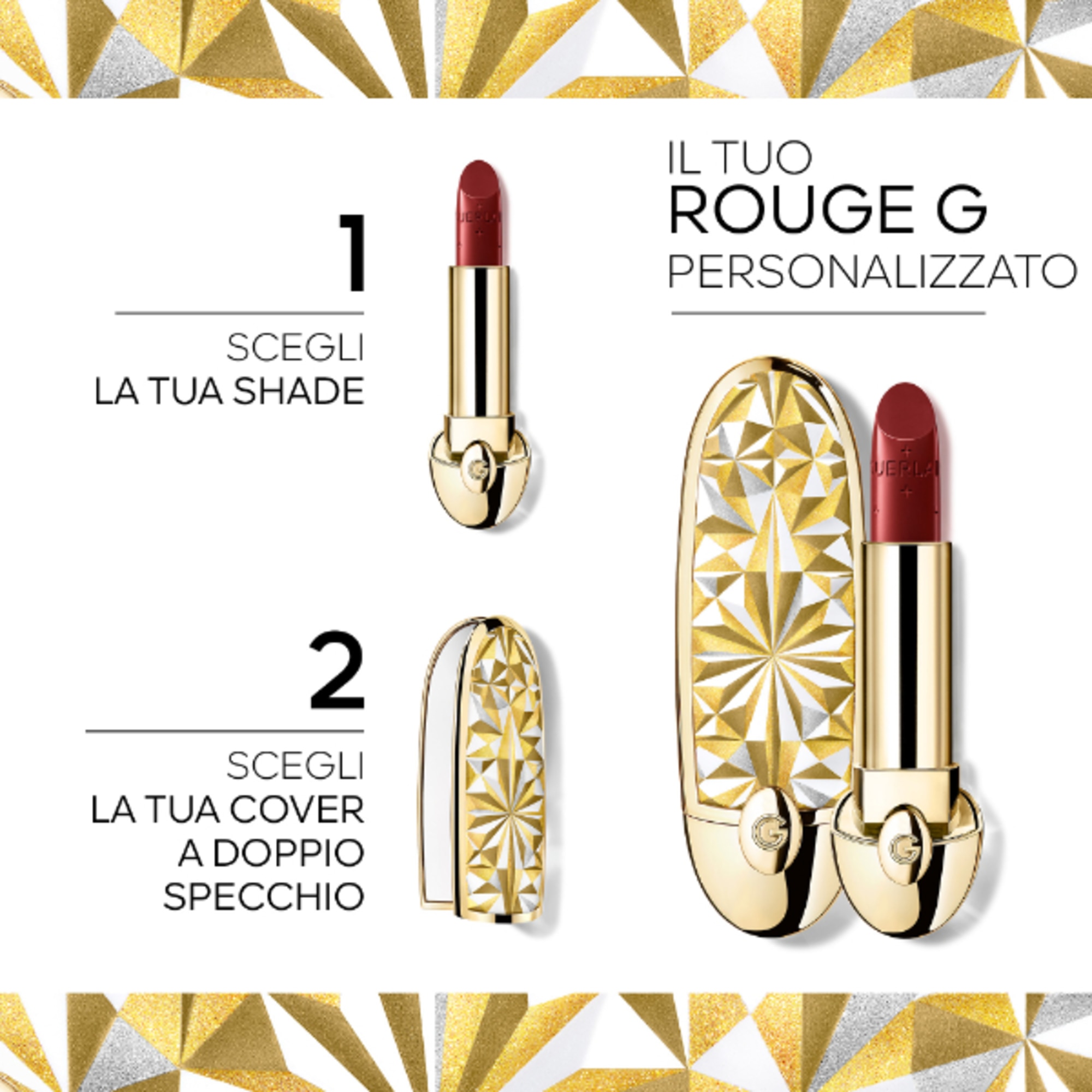  Guerlain ROUGE G XMAS Rouge Refill  1 di 8 