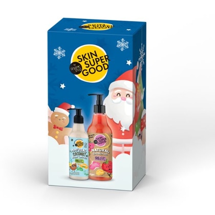 250ml+500ml Skin Super Good GIFT BOX DEAR SANTA Cofanetto Regalo  1 di 1 