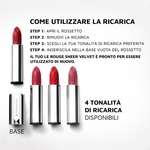  Givenchy LE ROUGE SHEER VELVET RICARICA ROSSETTO MATT  3 di 3 ROSSETTO MATT